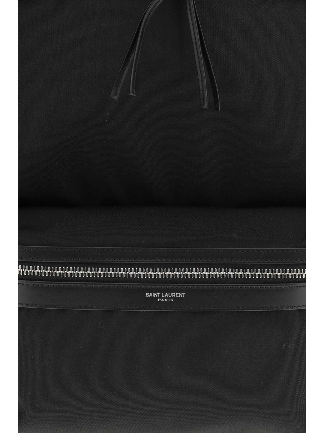 City Backpack in leather and nylon