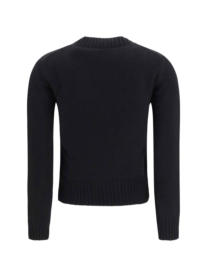 AMI PARIS Knitwear in NOIR FKS832005_001
