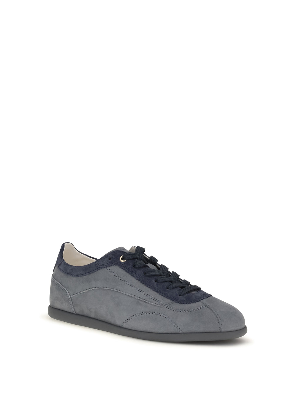 Nubuck and suede Sneakers with Slim sole 2