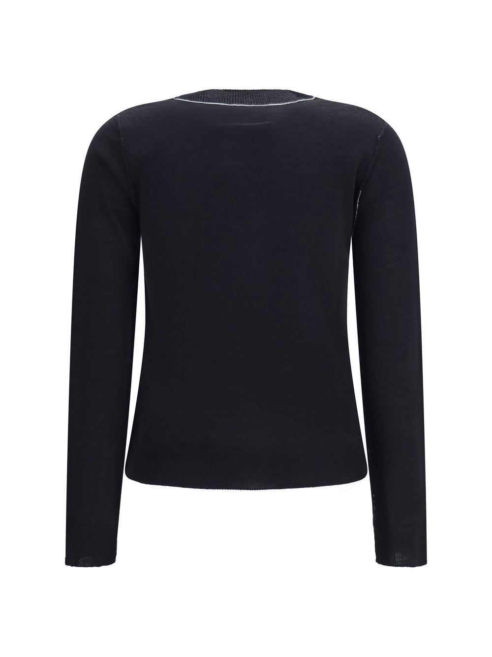 Wool-blend T-shirt with contrast details 2