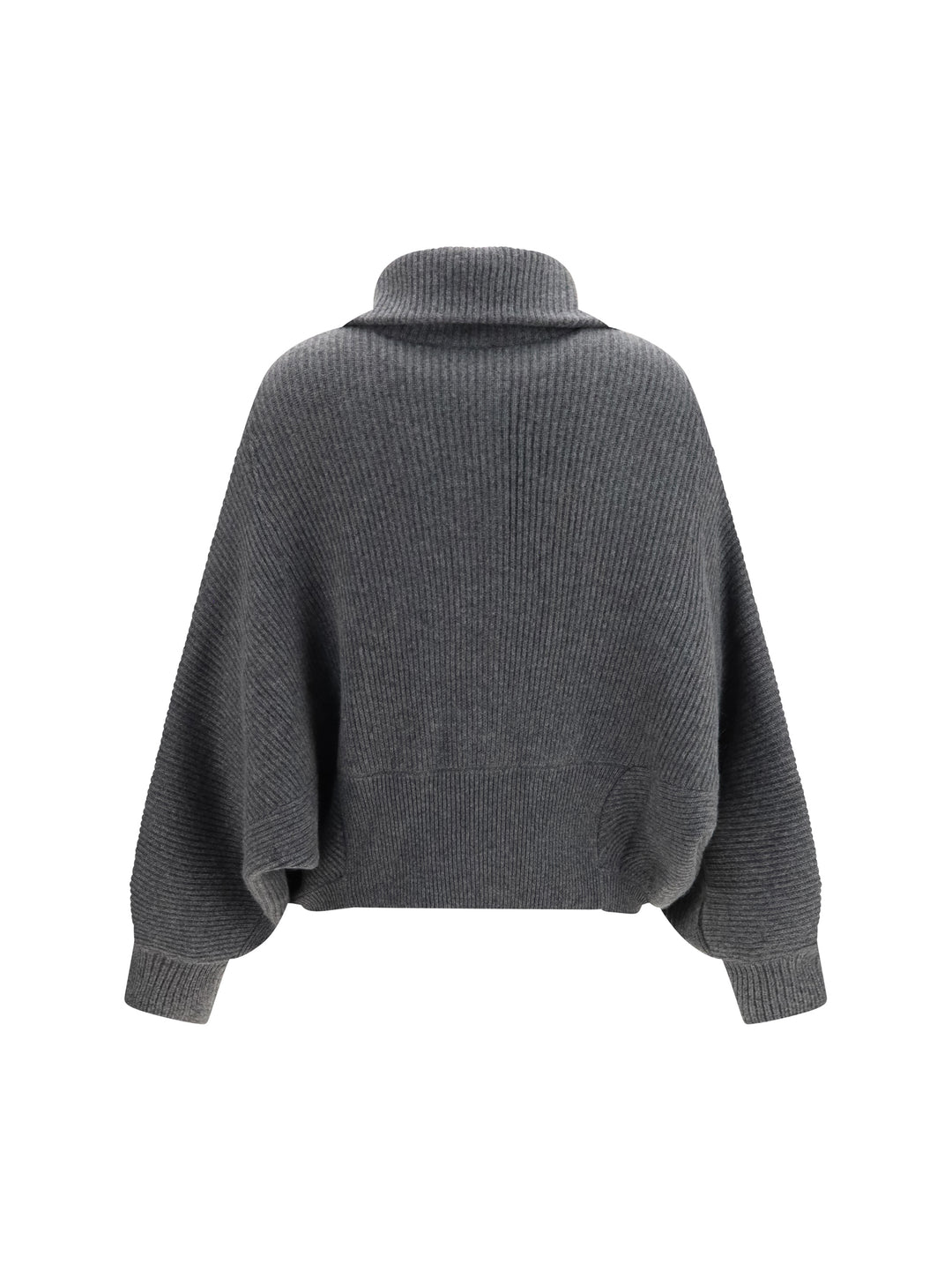 High neck cashmere Cardigan 2