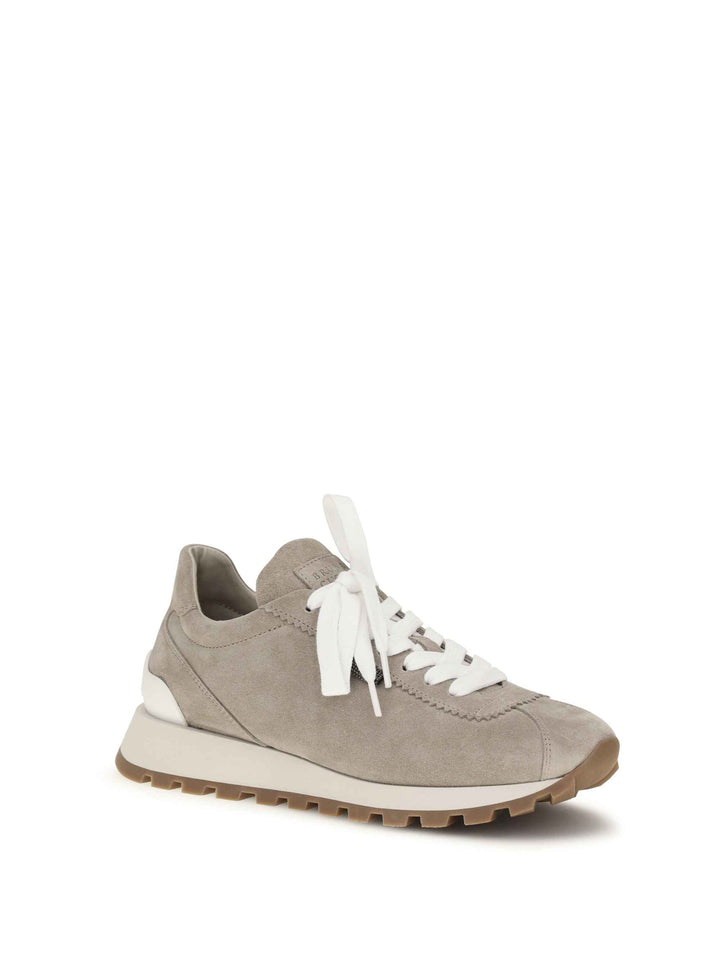 Sneakers with iconic embellishments