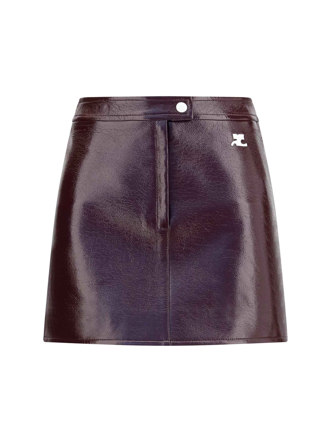 Vinyl mini Skirt