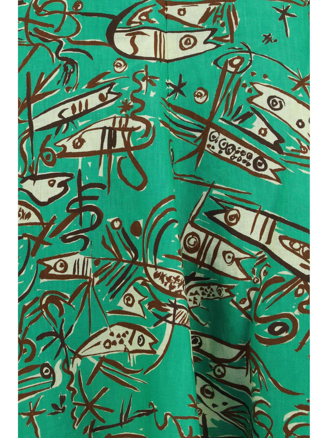 Fish Sticks mini linen Dress