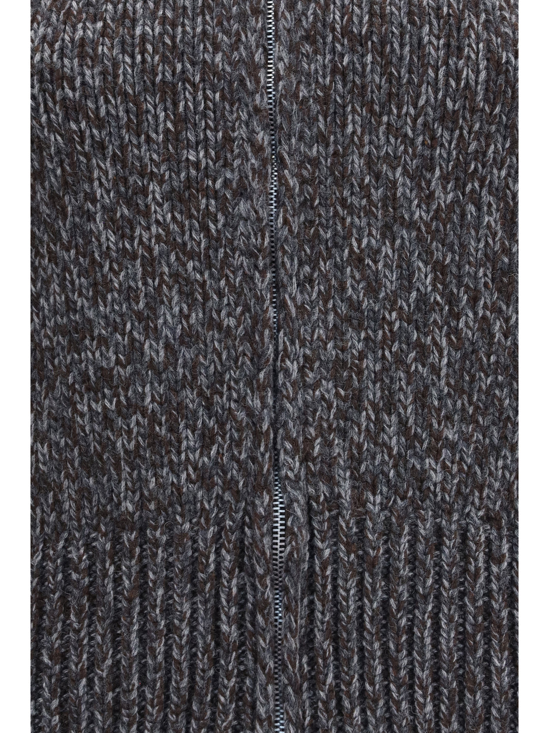 Merino wool zip Cardigan 3