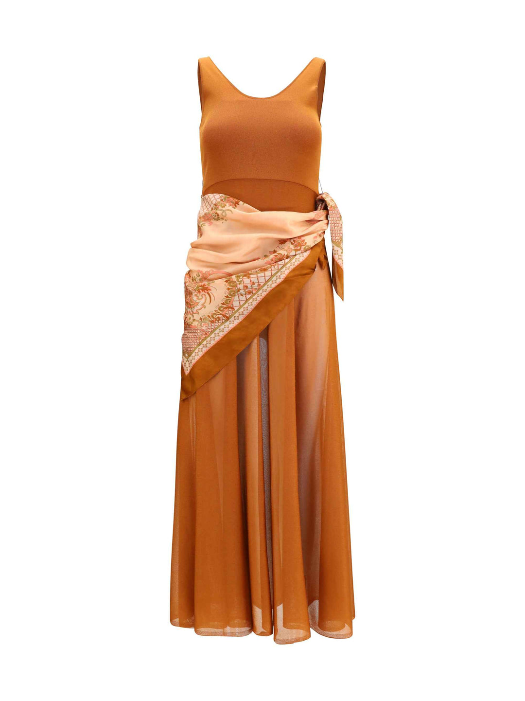 Aster scarf maxi Dress