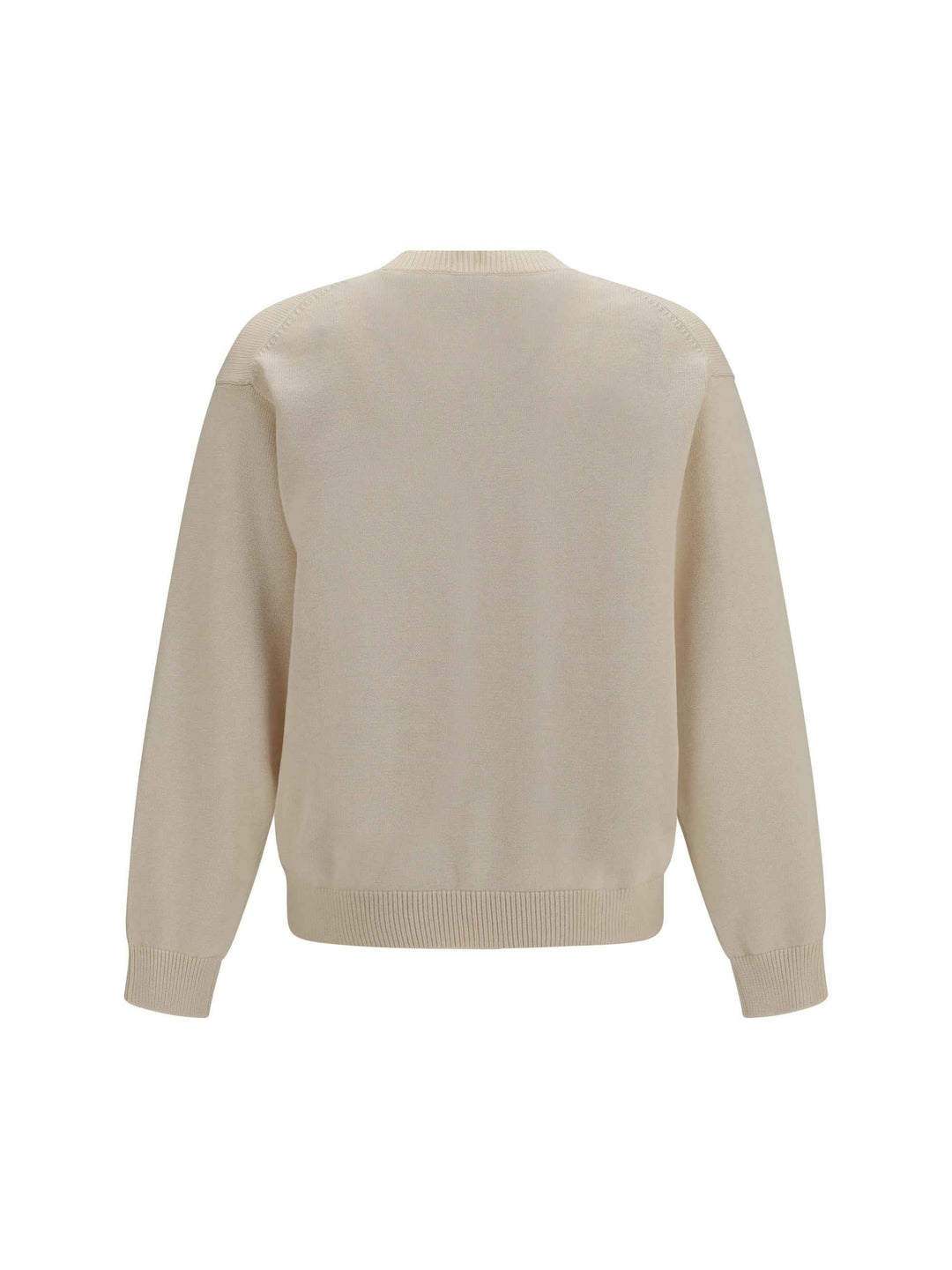 Kenzo Paris emblem embroidered wool and cotton Sweater