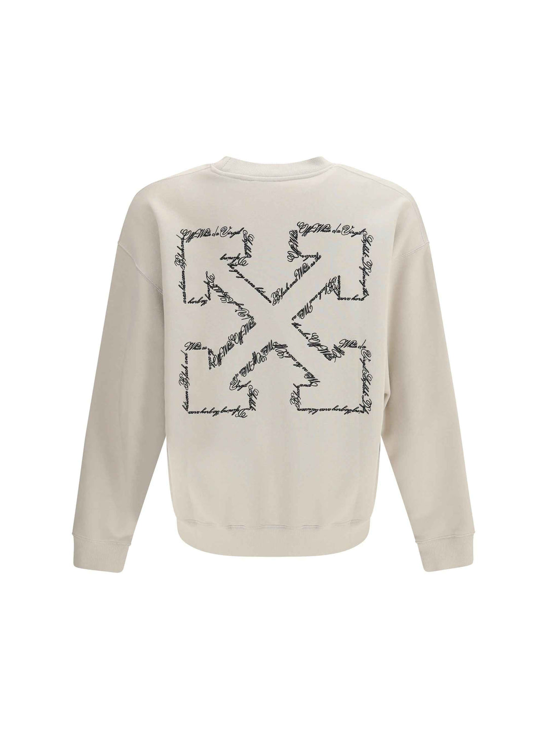 Script Arrow crewneck Sweatshirt