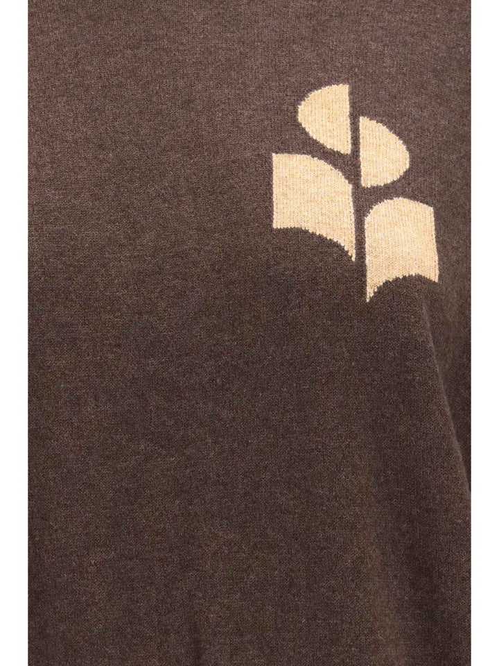 MARANT ETOILE Knitwear in CHOCOLATE PU0053FAA1X05E_50CL