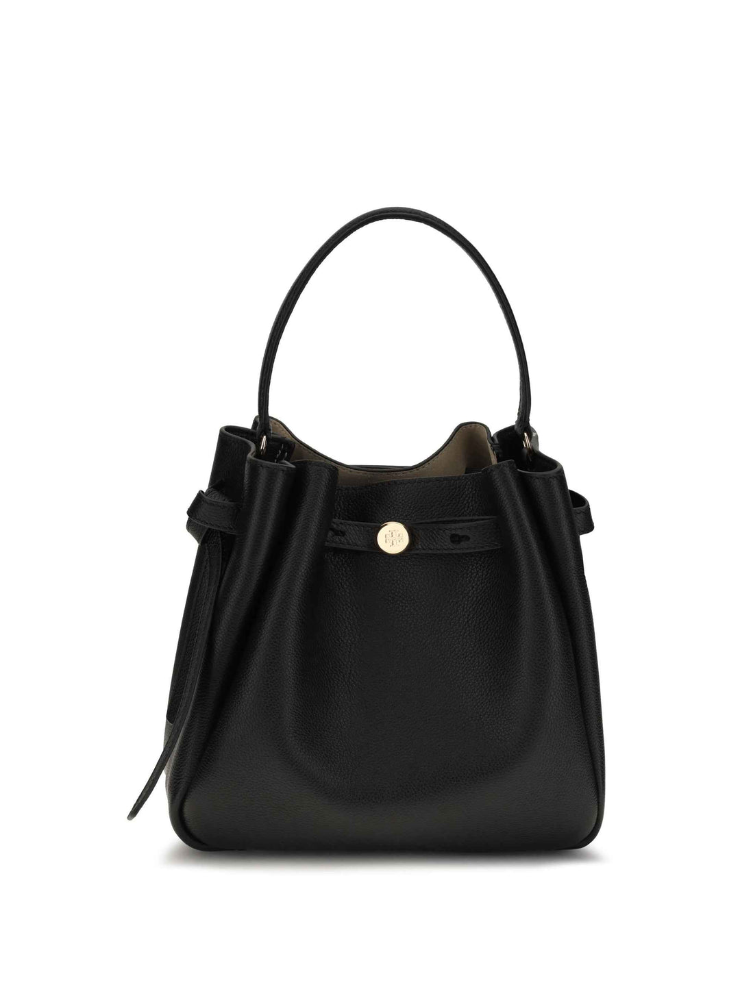 Romy Hammered leather Bucket Bag