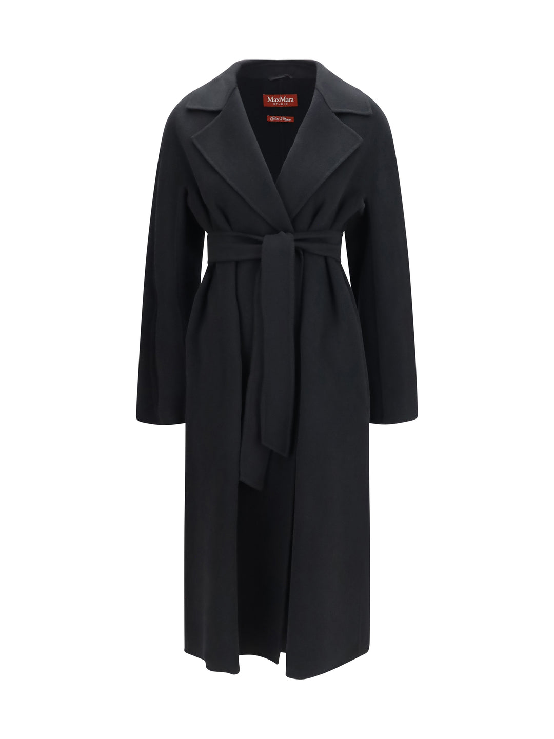 Long robe Coat in wool, cashmere and silk 1