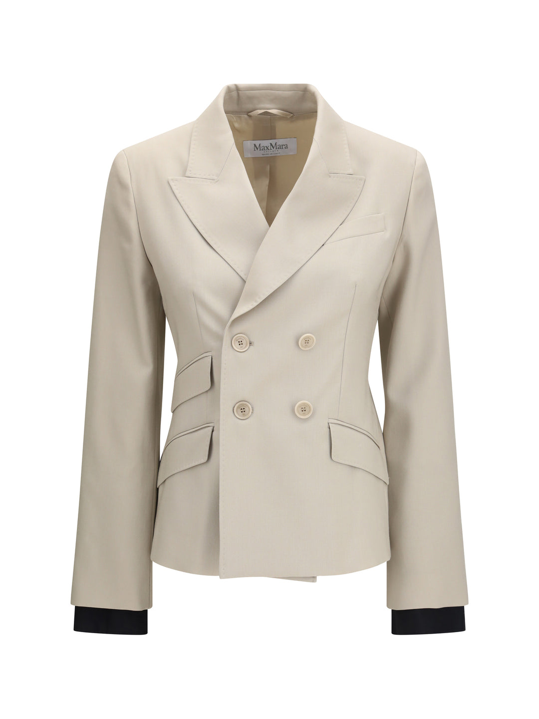 Placido double-breasted Blazer in wool, mohair, and silk 1
