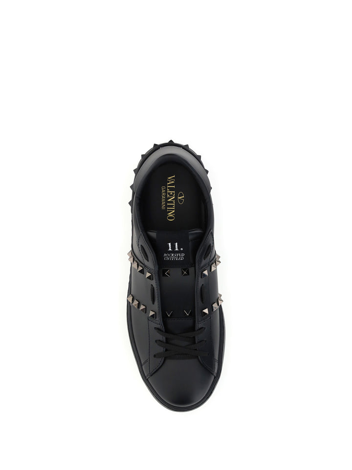 Rockstud Untitled calf leather Sneakers 4