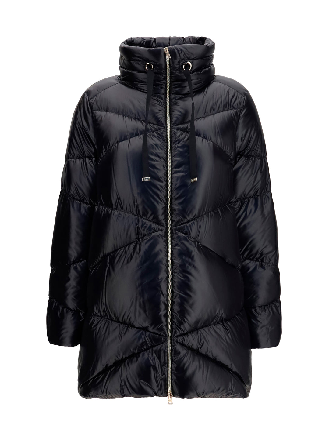 Quilted drawstring down Jacket 1