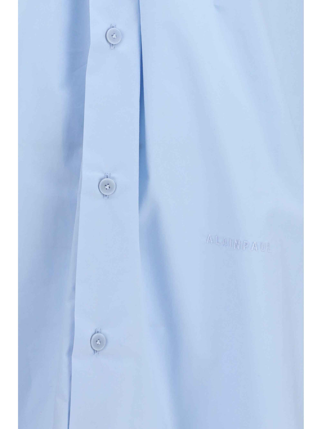 Shirt with elasticated collar