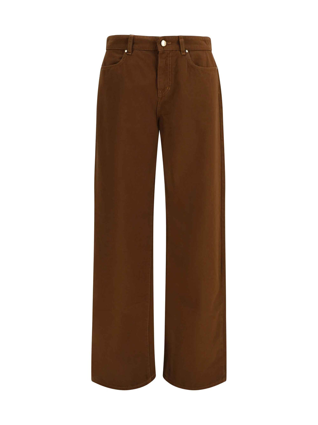 Baggy Pants in pure cotton satin