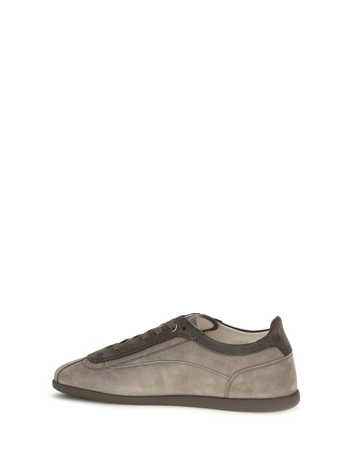 Nubuck and suede Sneakers with Slim sole 3