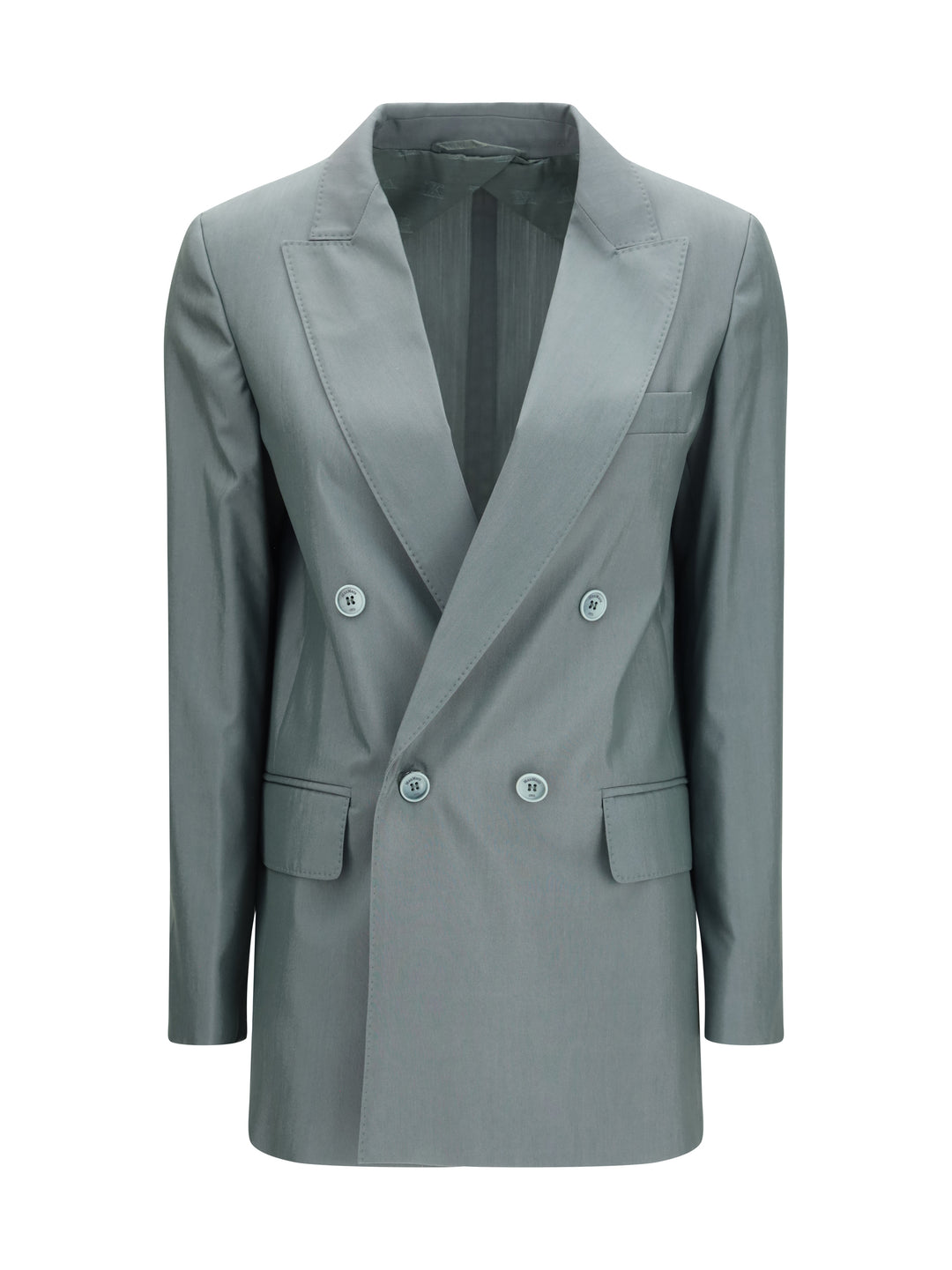 Mxmalbata Blazer in wool and silk 1