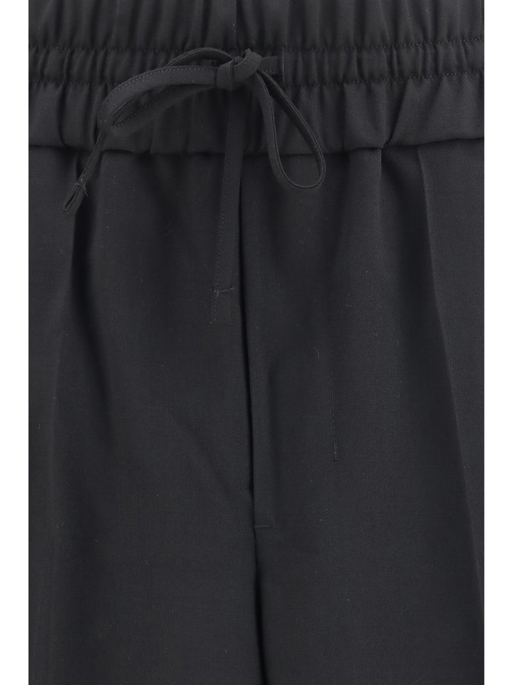 Wool Pants with elasticated waist 3
