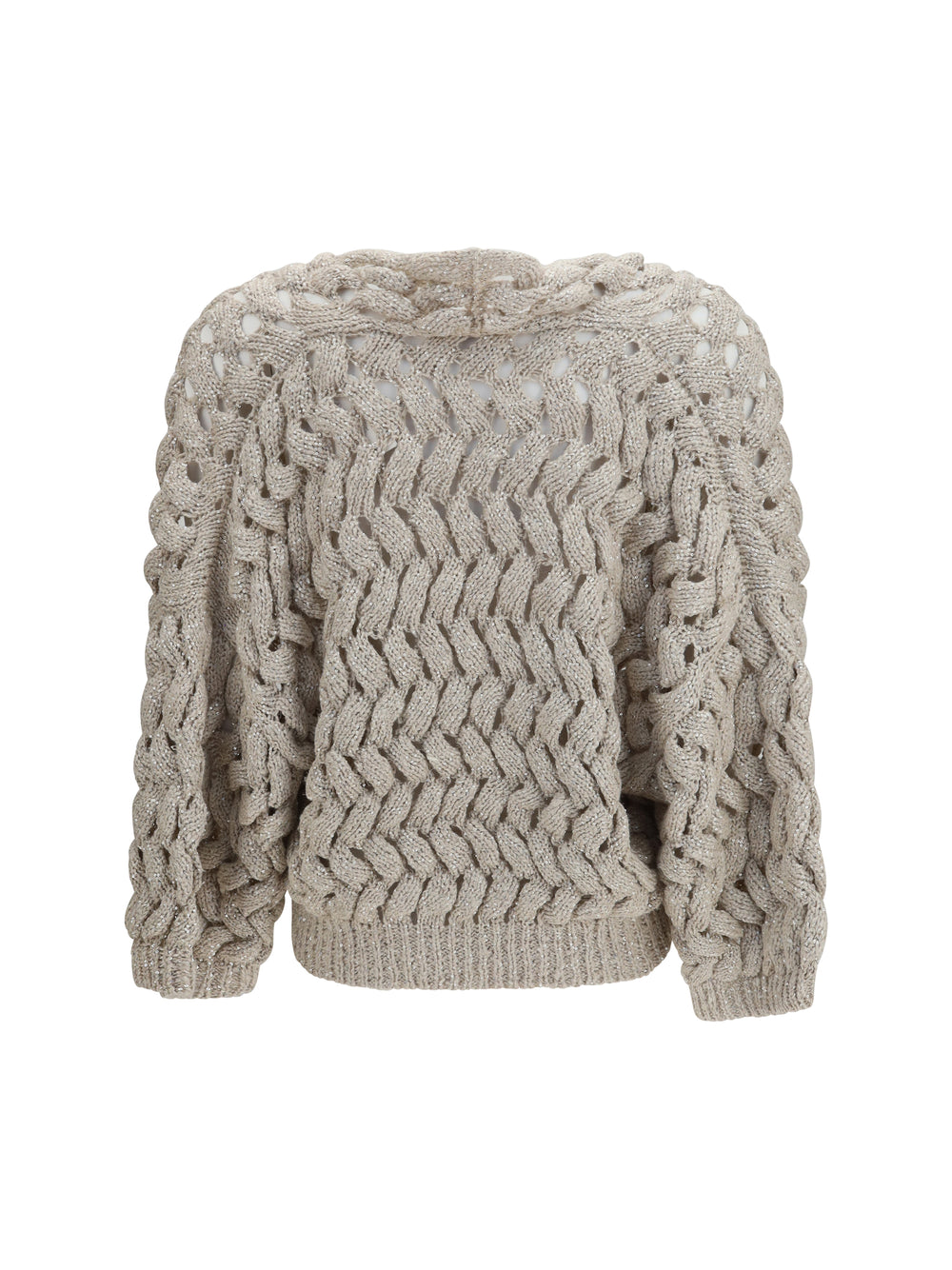 Openwork sequin Cardigan 2