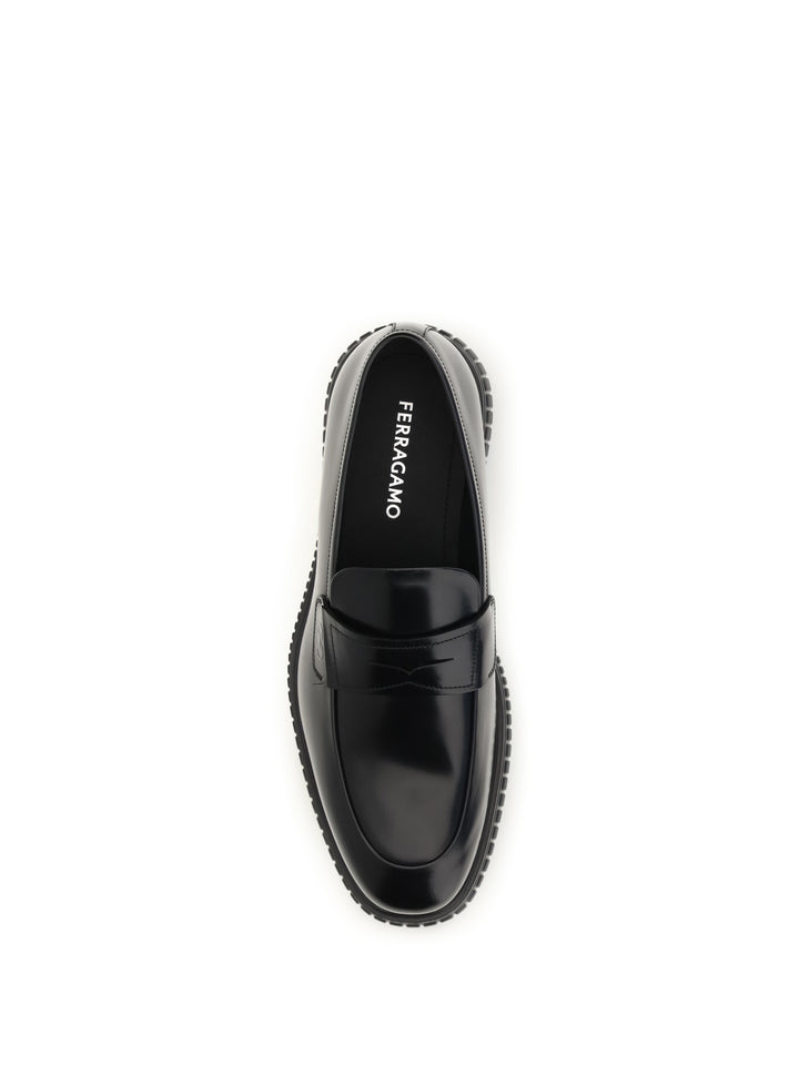Brushed calfskin Loafers 4
