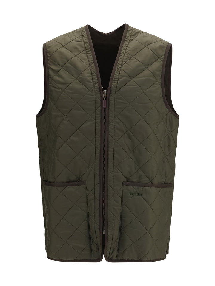 Polarquilt quilted zip Vest 1