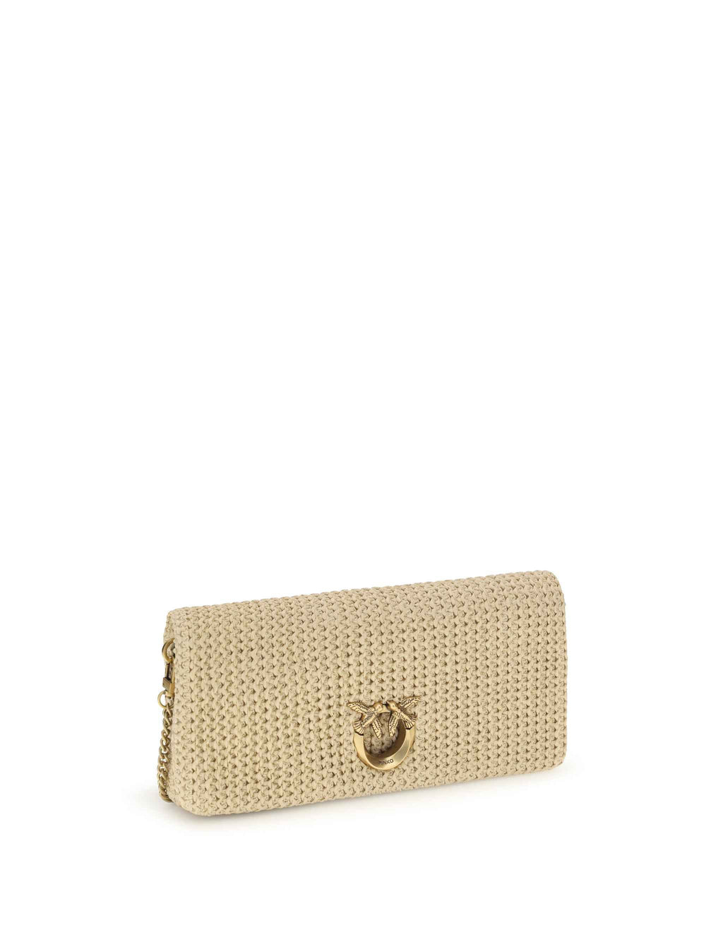 Love Bag Click Soft Horizontal Classic in raffia