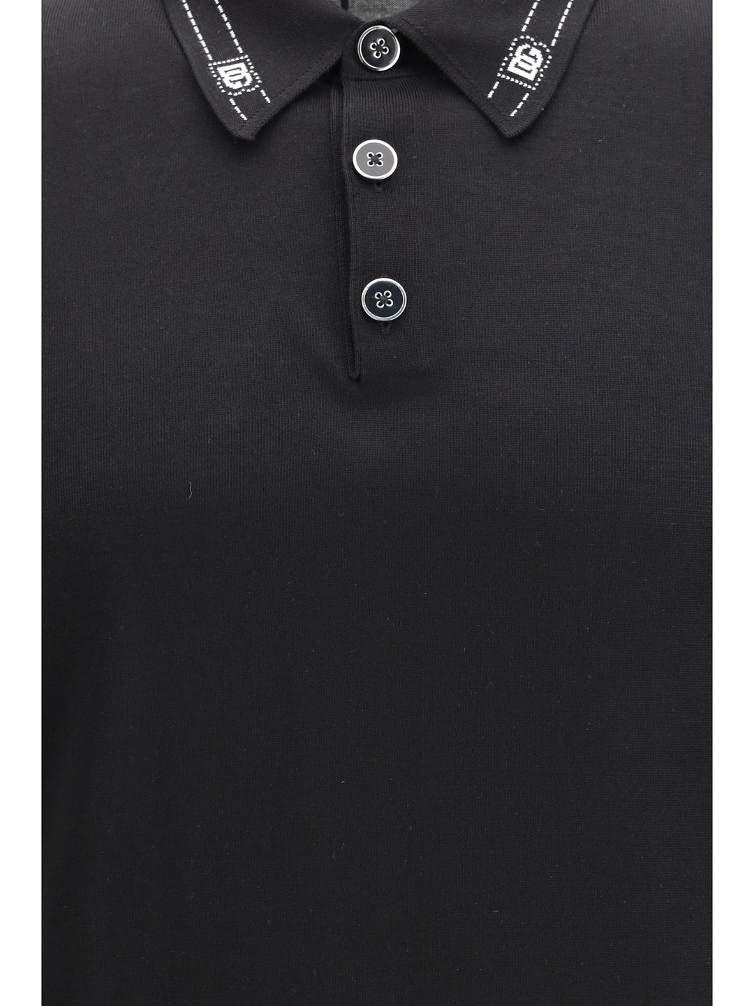 Silk Polo with collar and short sleeves 3