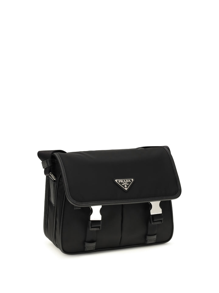 Re-Nylon and Saffiano Shoulder Bag 2