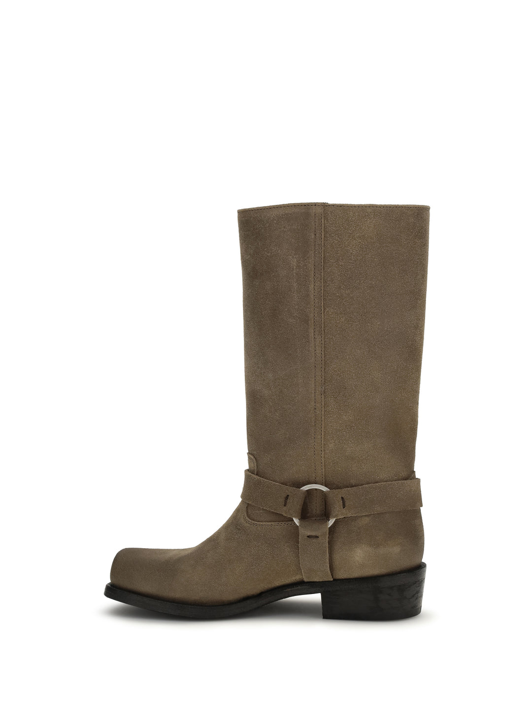Suede biker Boots 3