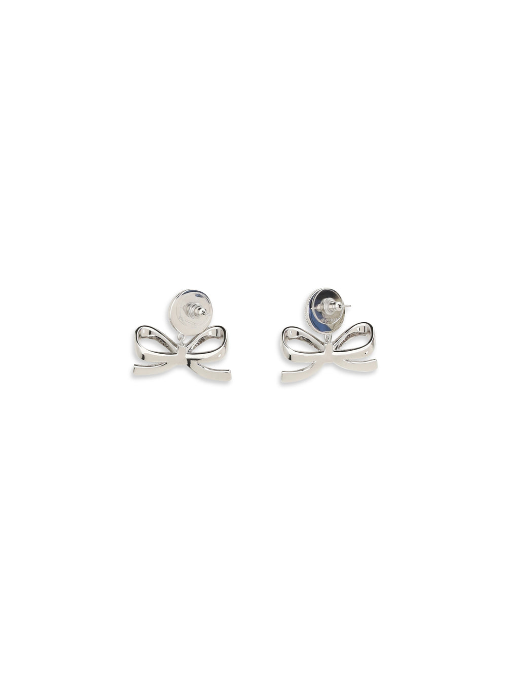 Pearl bow drop Earrings 2