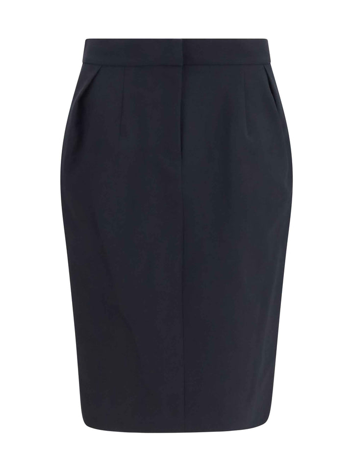 Pleated midi Skirt