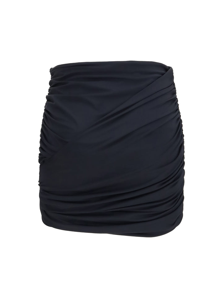 Draped swim Mini Skirt 2