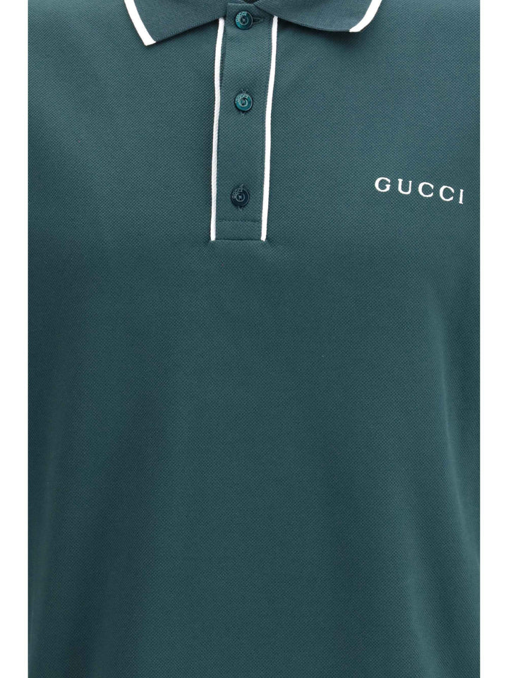GUCCI Tops / Shirts in PETROLIUM/MIX