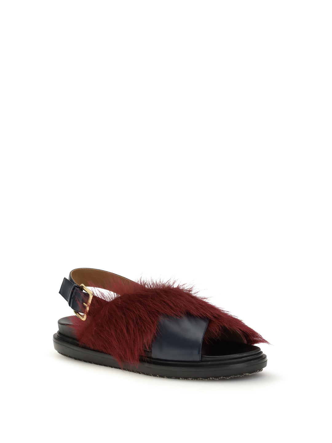 Fur-lined Fussbett Sandals 2