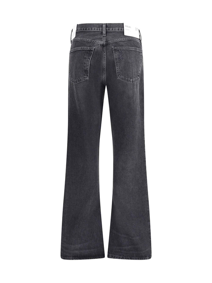 Mid-rise kick boot Jeans