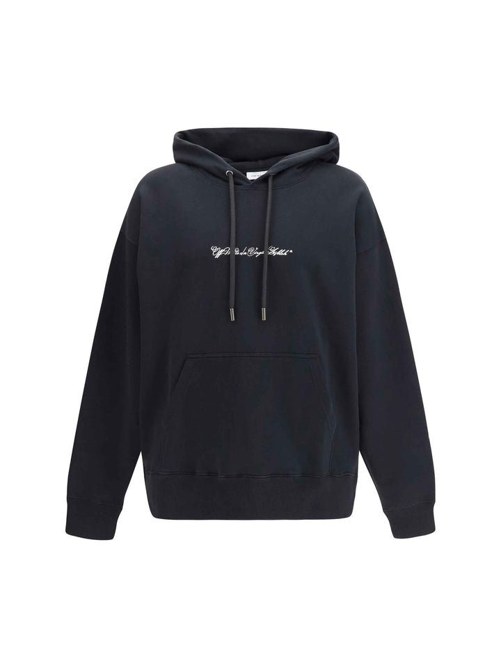 Script Arrow Diagonal Skate Hoodie