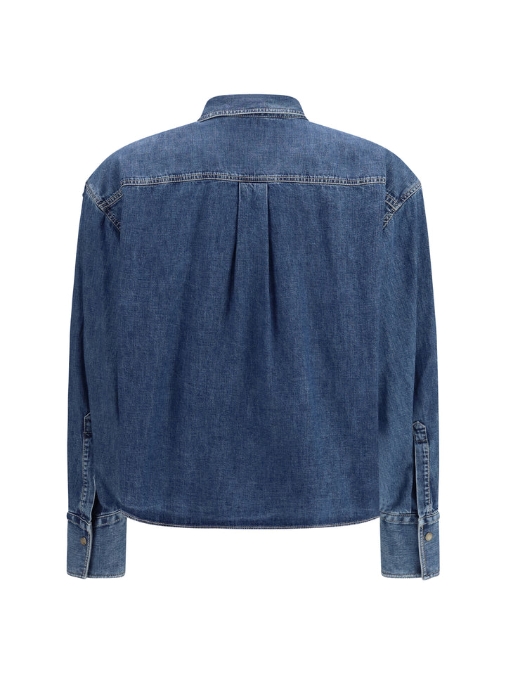 Denim Shirt with jewel details 2