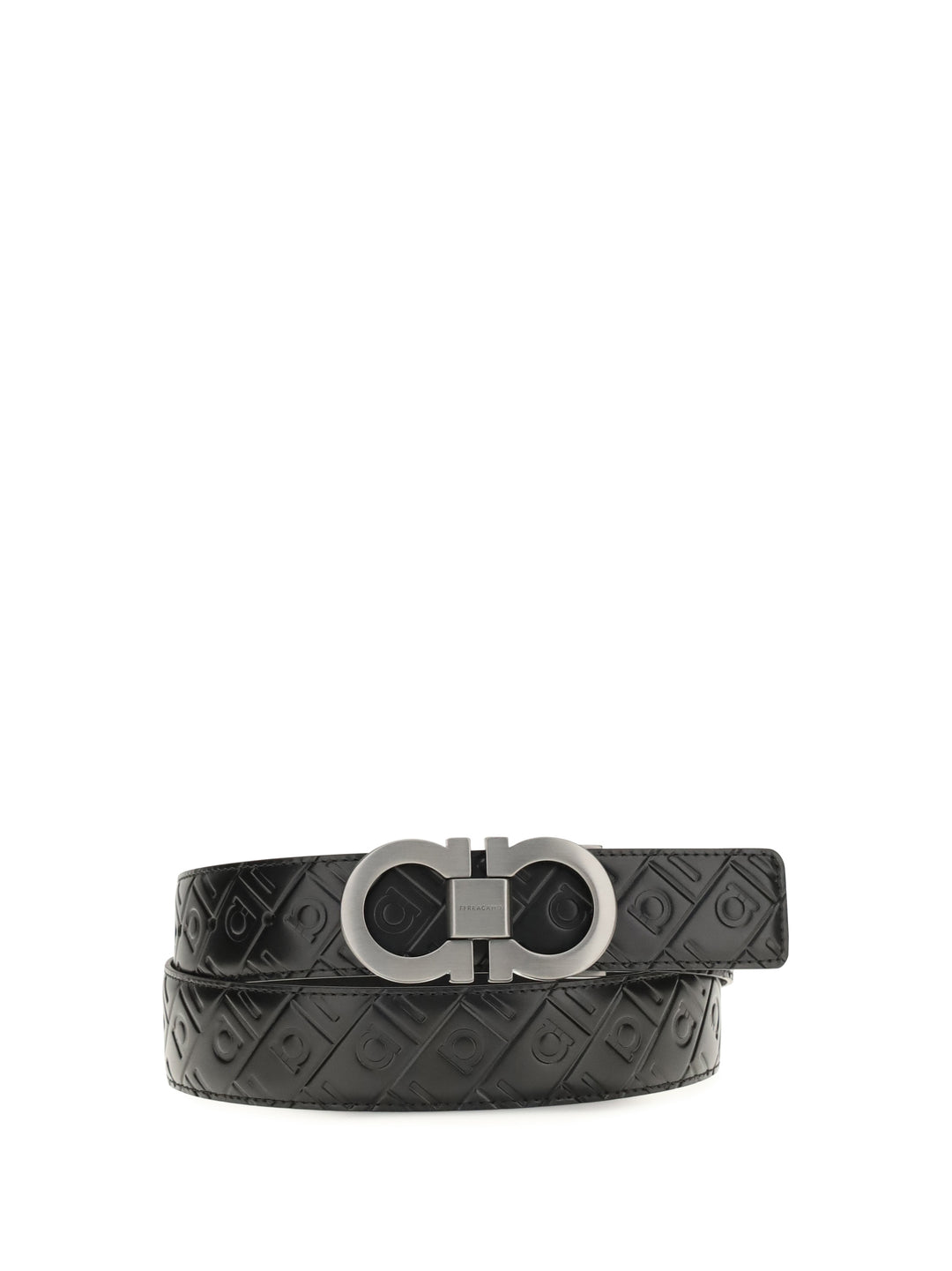Reversible leather Gancini Belt 1