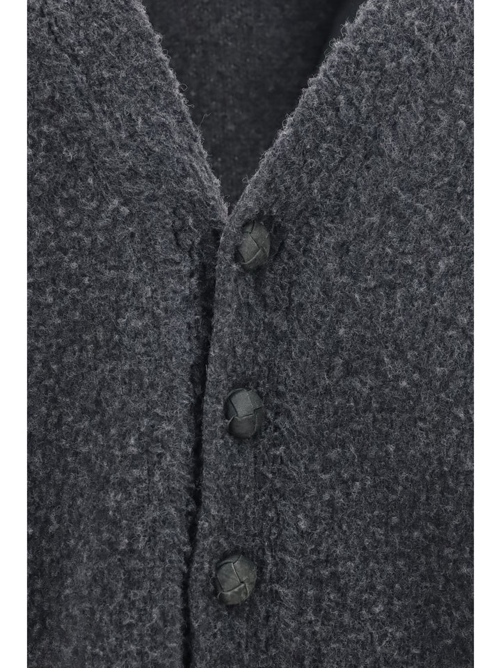 Casentino-effect wool Cardigan 3