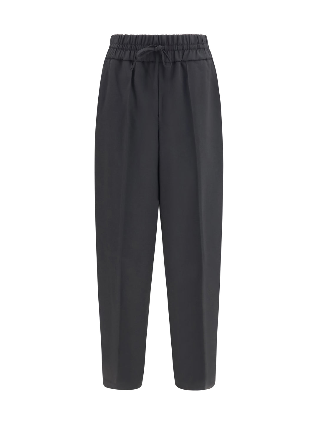 Wool Pants with elasticated waist 1