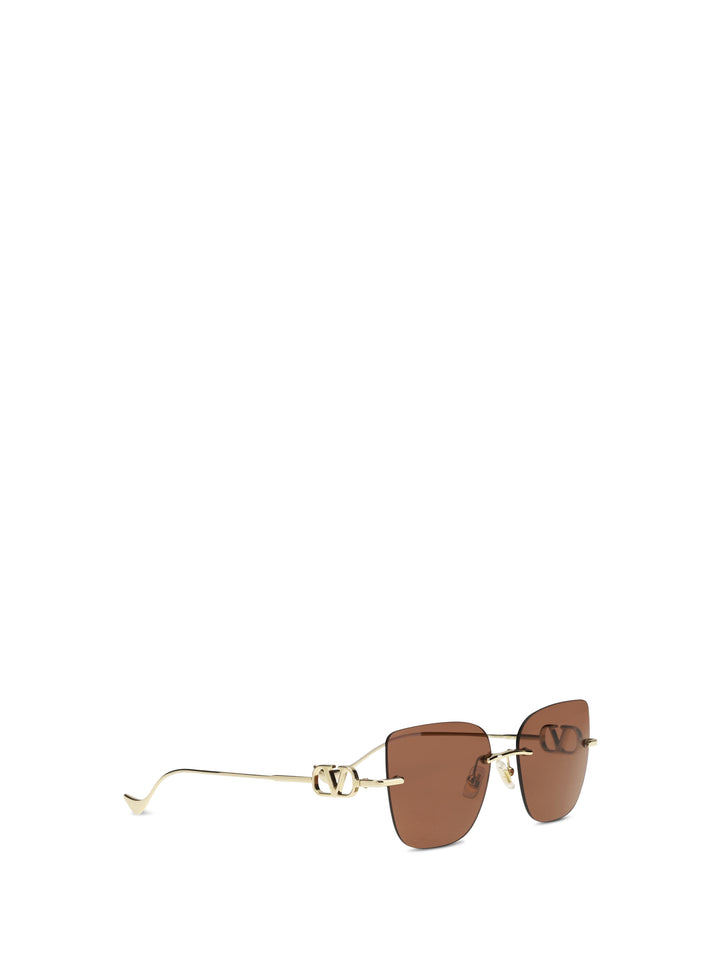 Geometric metal Sunglasses 2