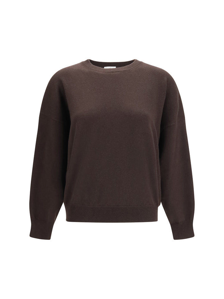 Cashmere Sweater with Monili chain 1