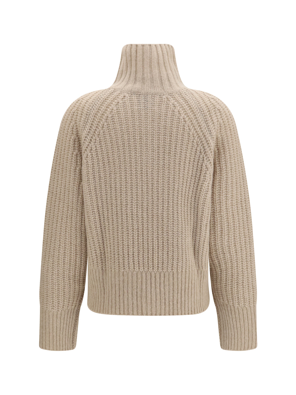 Ribbed Troyer Sweater with zip 2