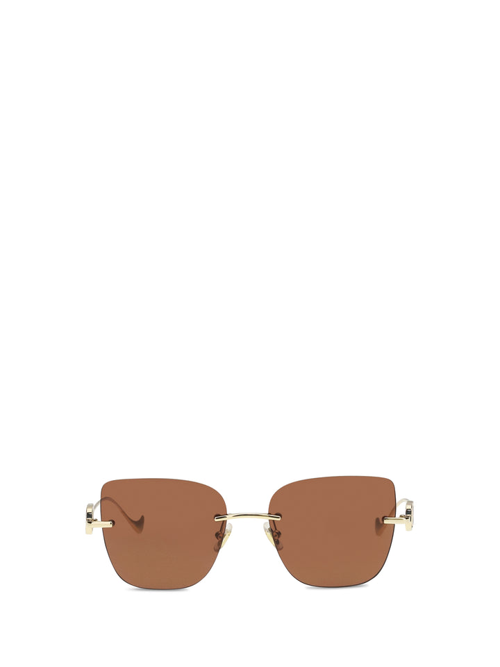 Geometric metal Sunglasses 1
