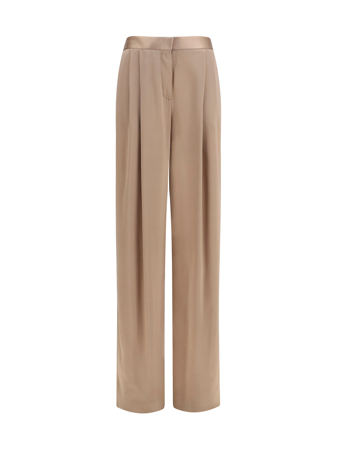 Straight silk Pants 1