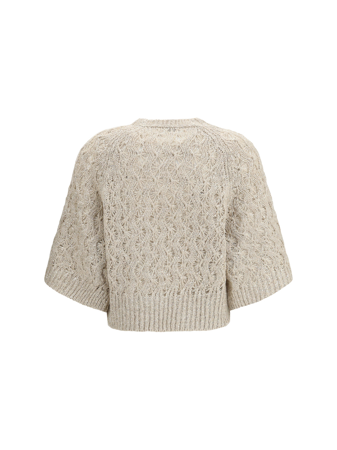 Open-knit construction Sweater 2