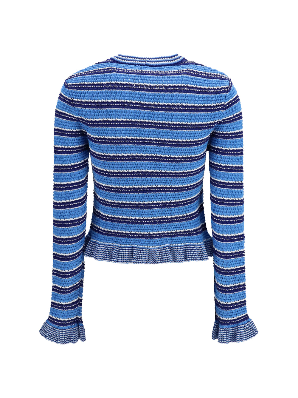 Striped cotton Cardigan 2