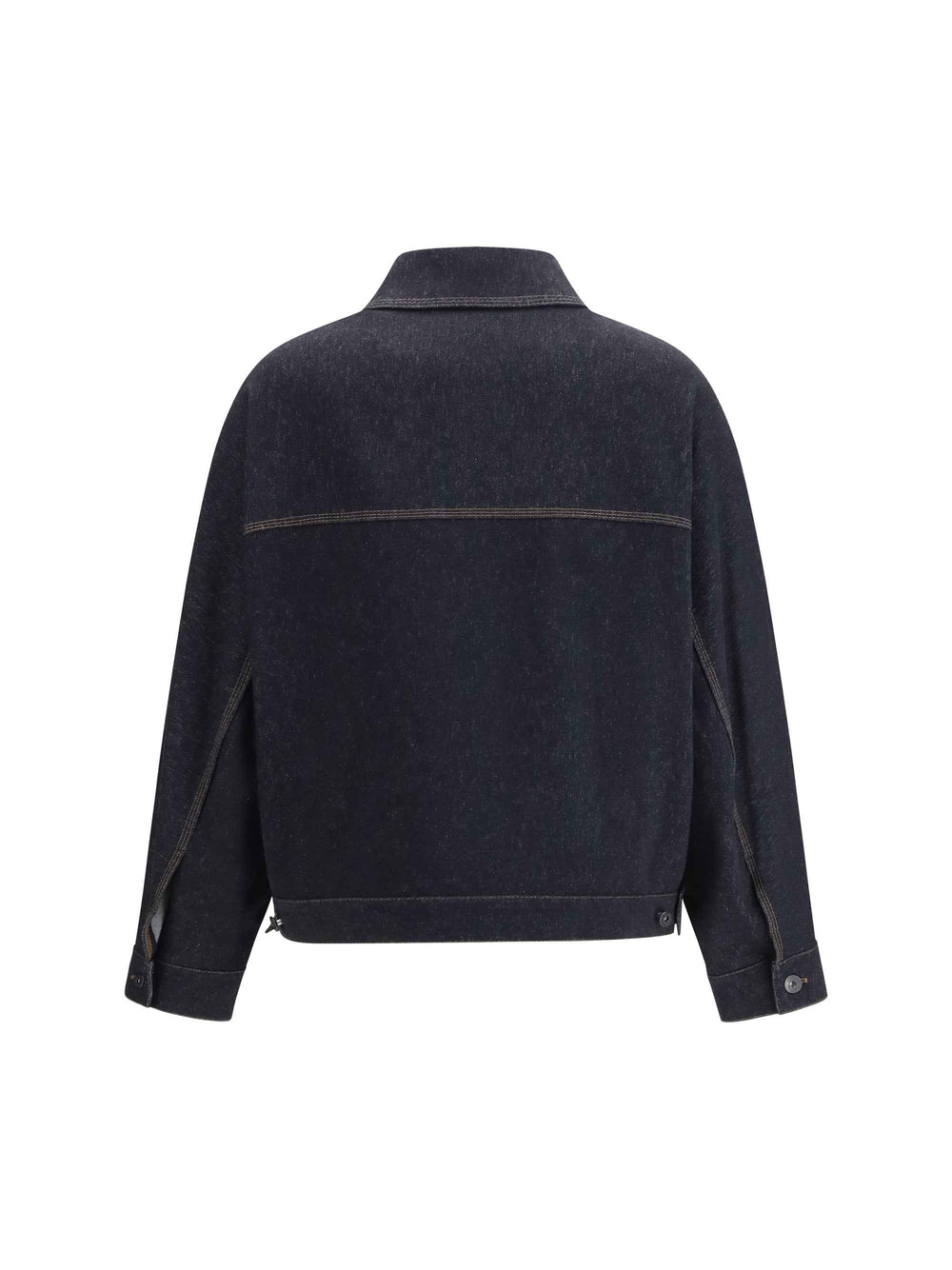 Denim print jersey Jacket