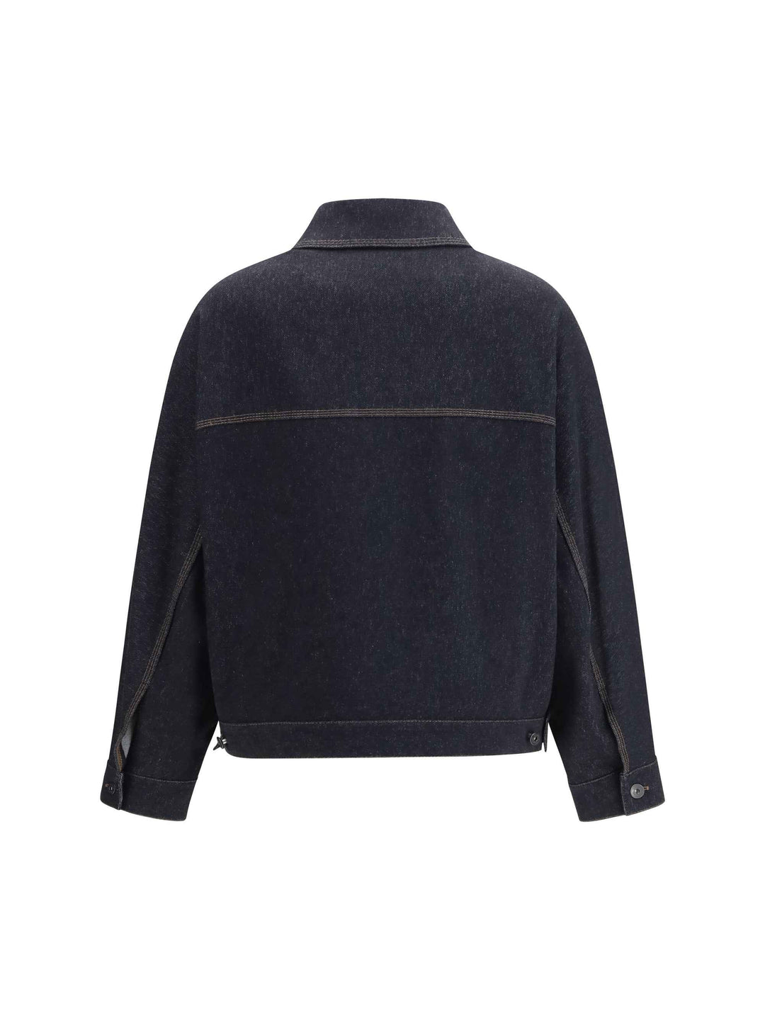 Denim print jersey Jacket